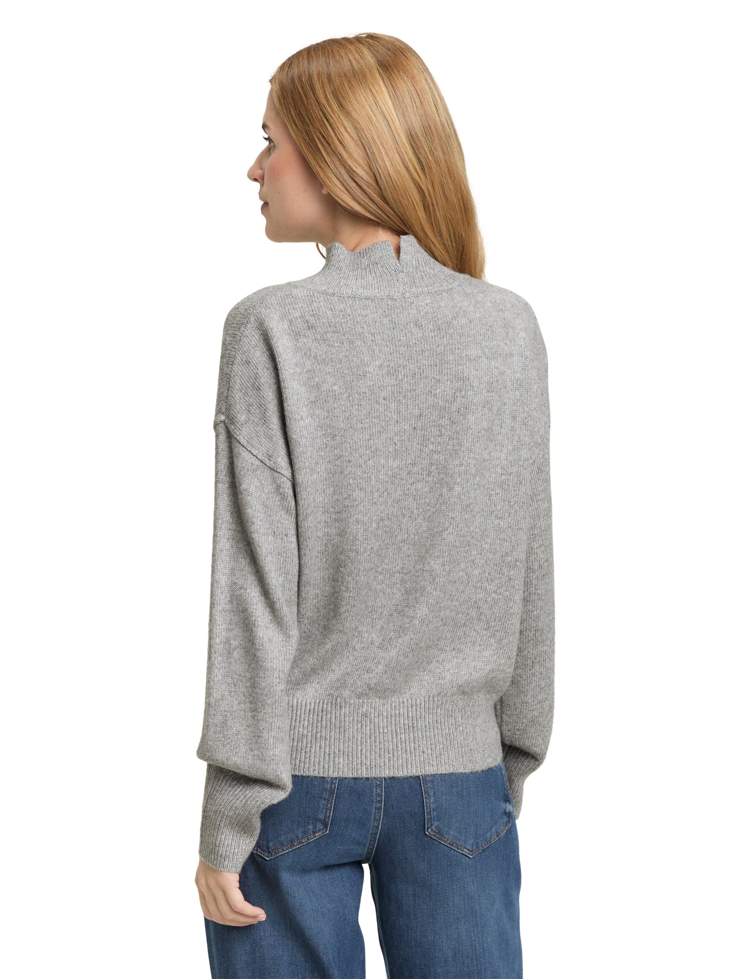 knit mock-neck - 1049190