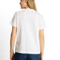 T-shirt basic crew neck print - 1050414