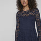 VIKALILA L/S LACE DRESS - NOOS - 14078211