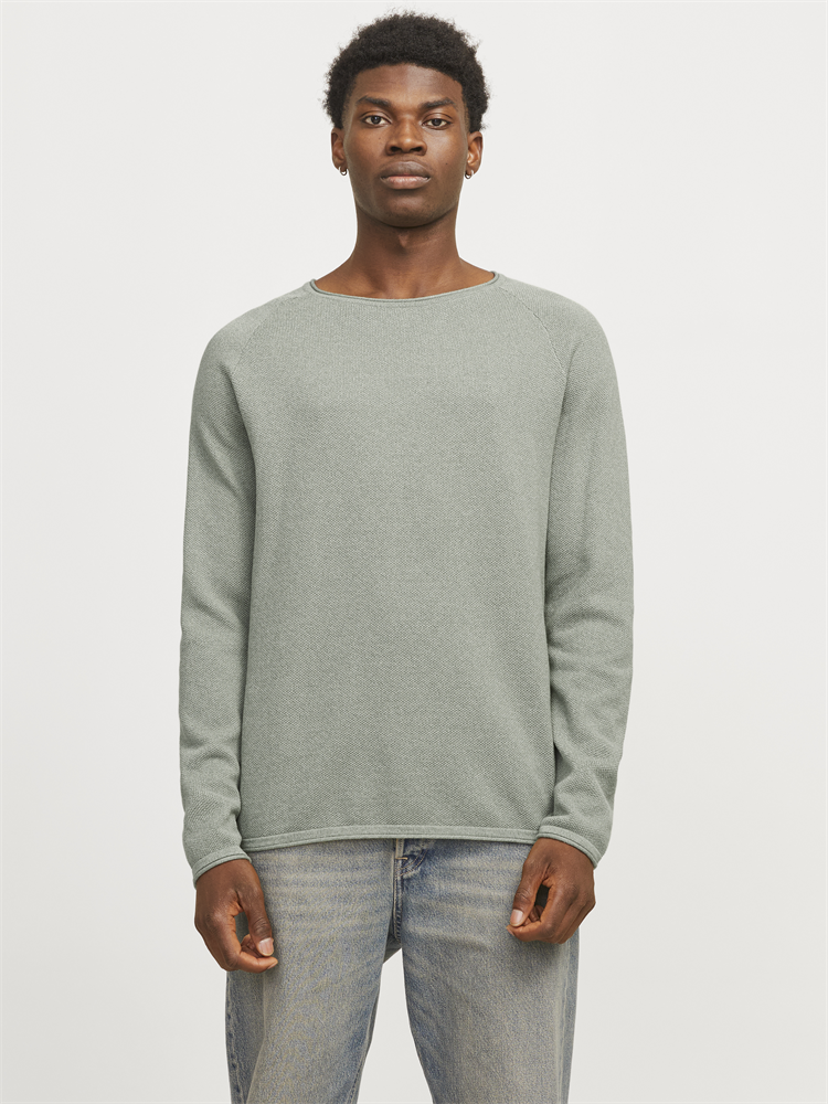 JJEHILL KNIT CREW NECK NOOS - 12157321