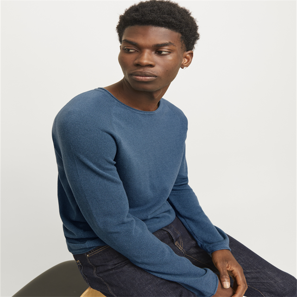 JJEHILL KNIT CREW NECK NOOS - 12157321