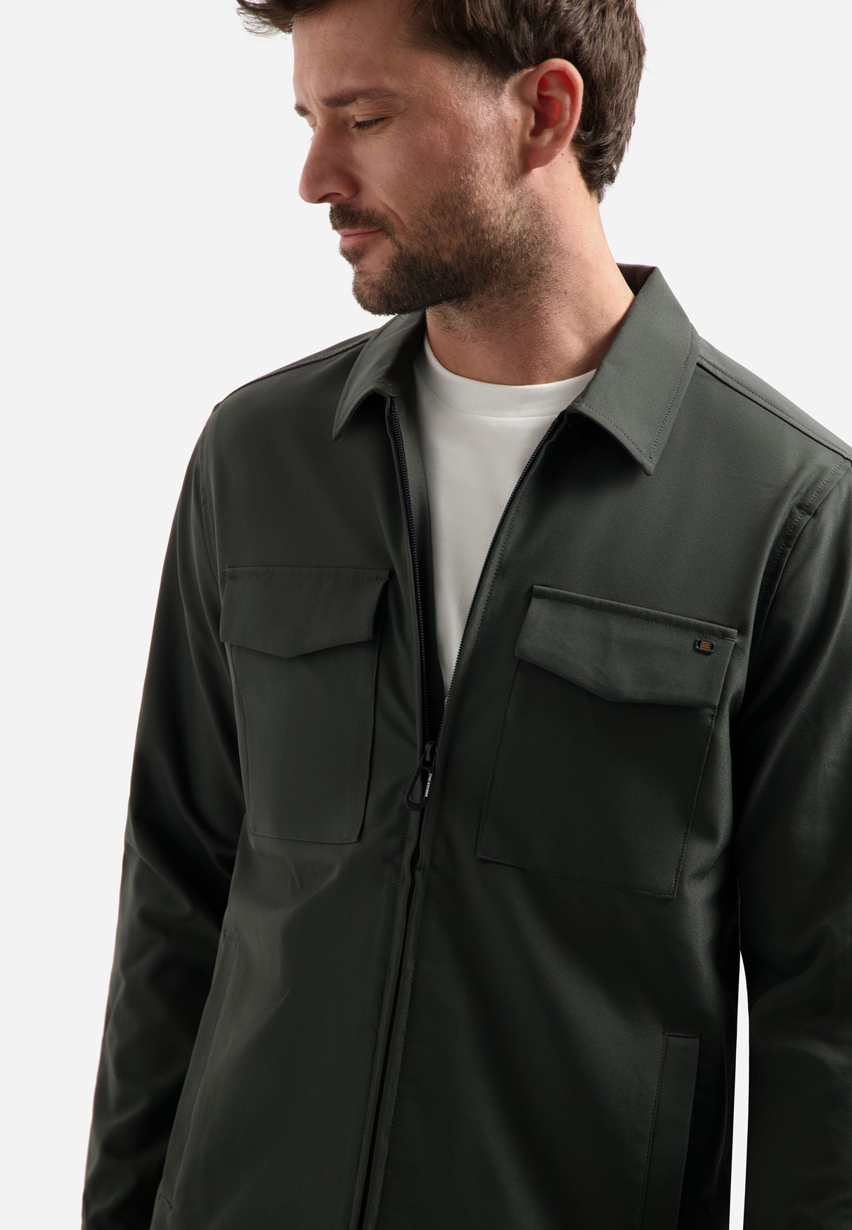 Overshirt Full Zipper Stretch Sedoc - 29510804