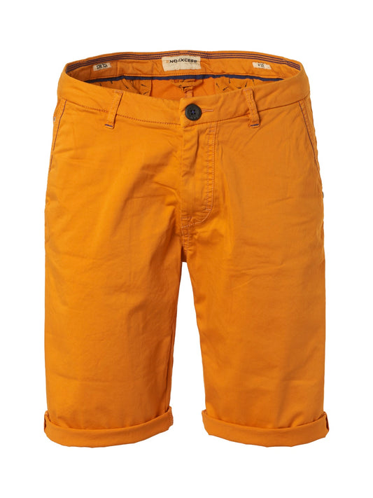 Short, garm dyed twill satin, stret - 968190581