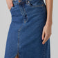 VMVERI HR CALF DENIM SKIRT GA NOOS - 10295731