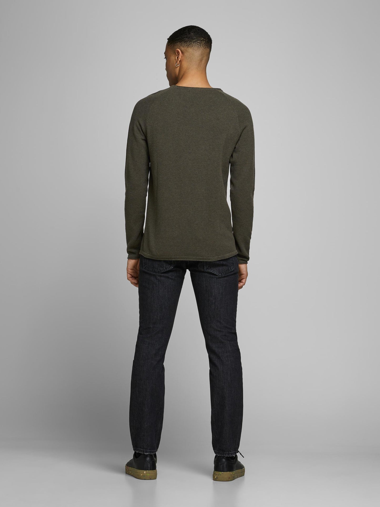 JJEHILL KNIT CREW NECK NOOS - 12157321