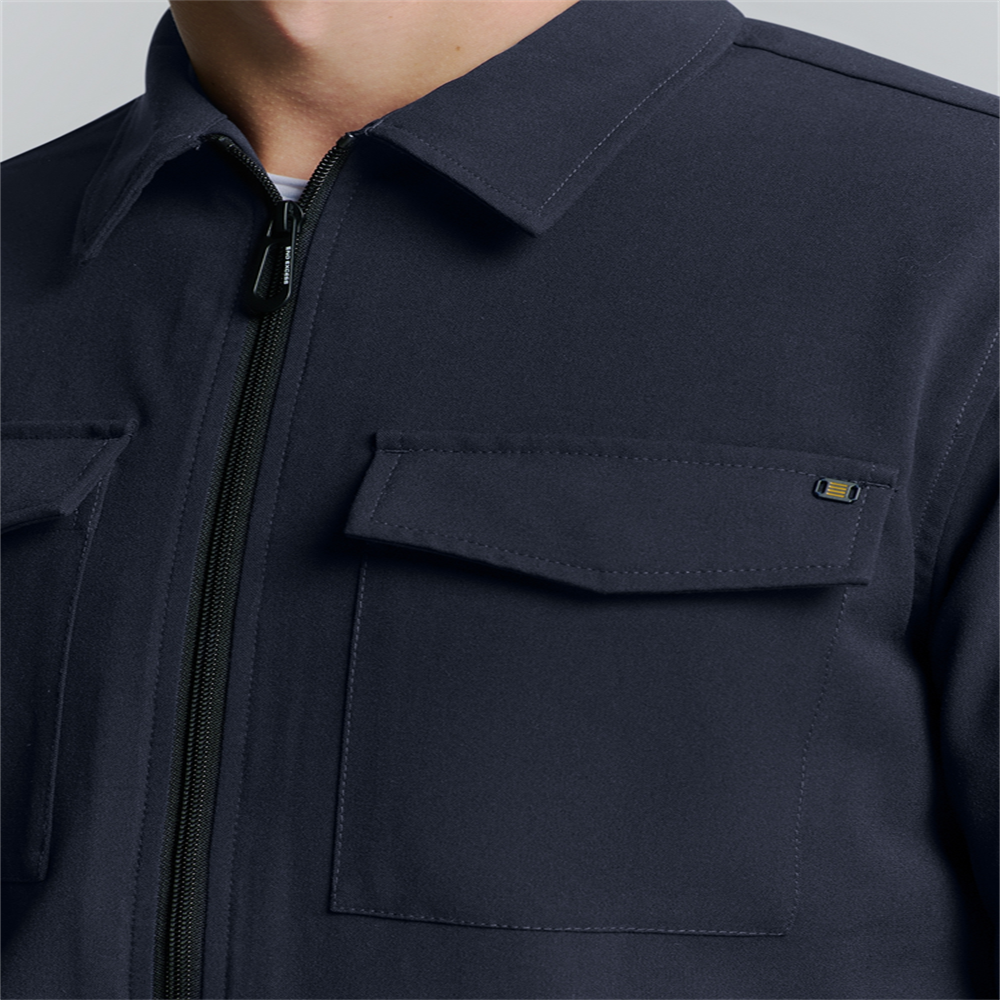 Overshirt Zip Closure Stretch - 26511101