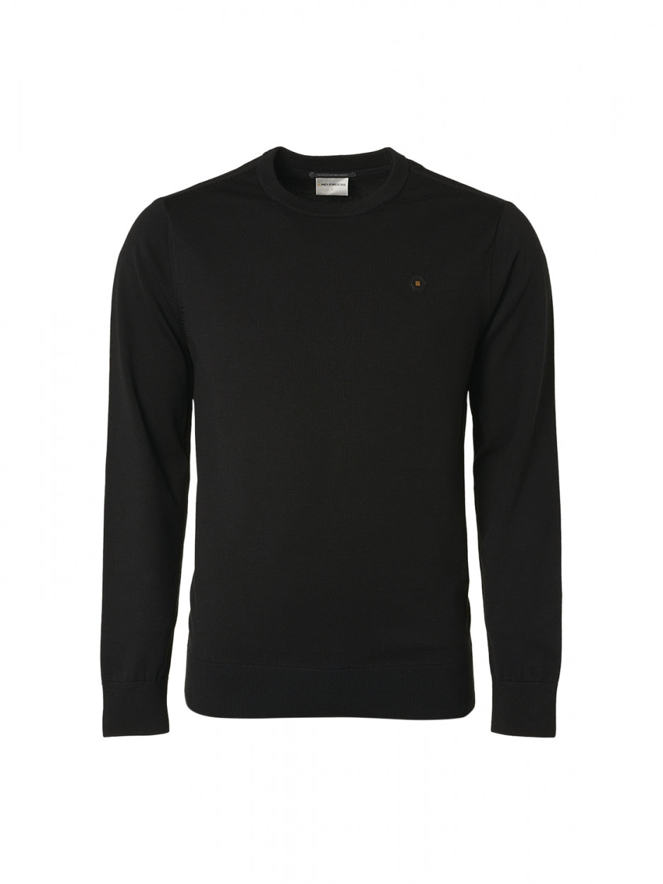 Pullover Crewneck 2 Coloured Melang - 21210880SN