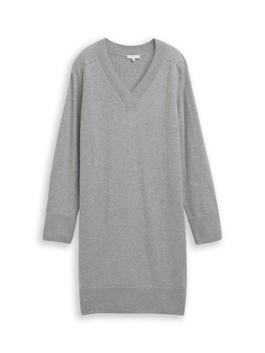 dress knit with v-neck - 1049139