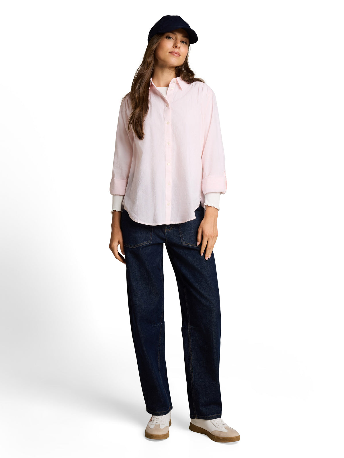 blouse with dobby fabric - 1052609