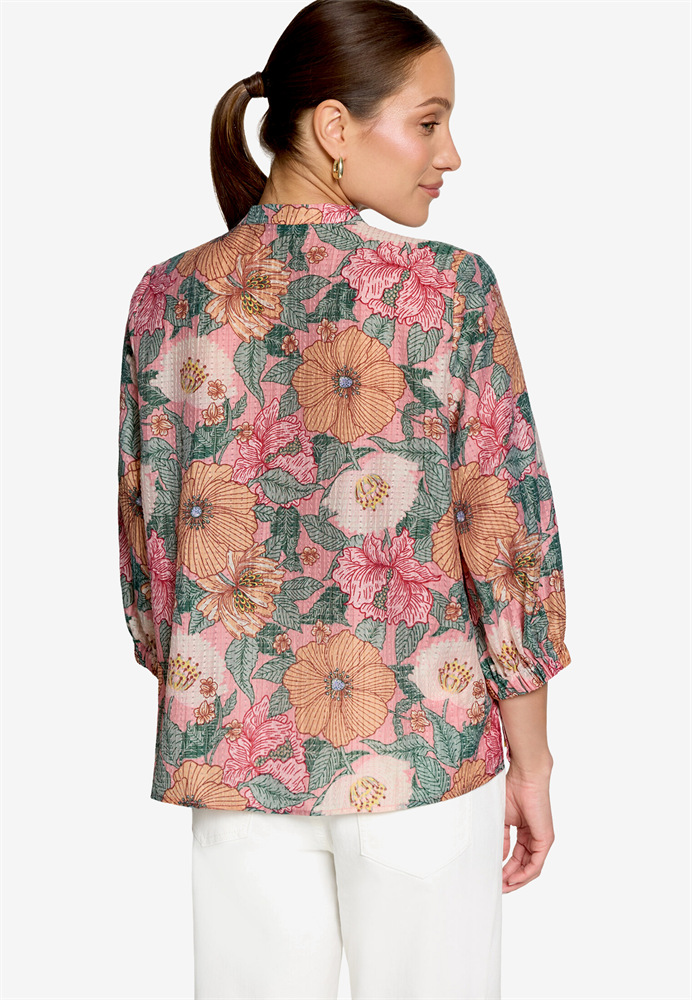 Bluse Kurz 3/4 Arm - 110-10003911
