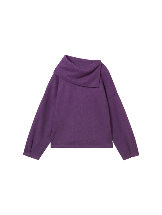 Sweatshirt wide collar - 1044257