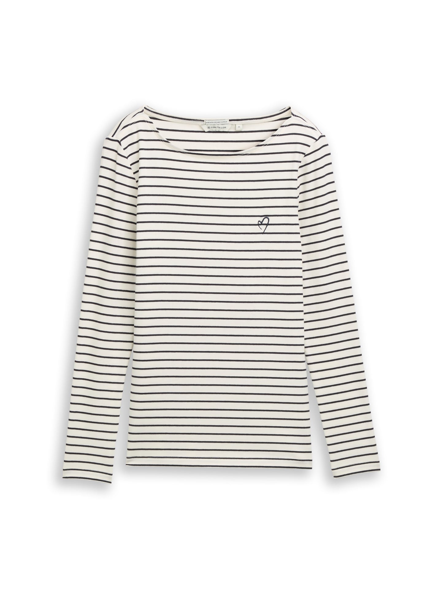 T-Shirt striped boatneck - 1051234