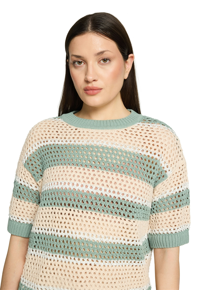 Strickpullover Kurz 1/2 Arm - 59863282