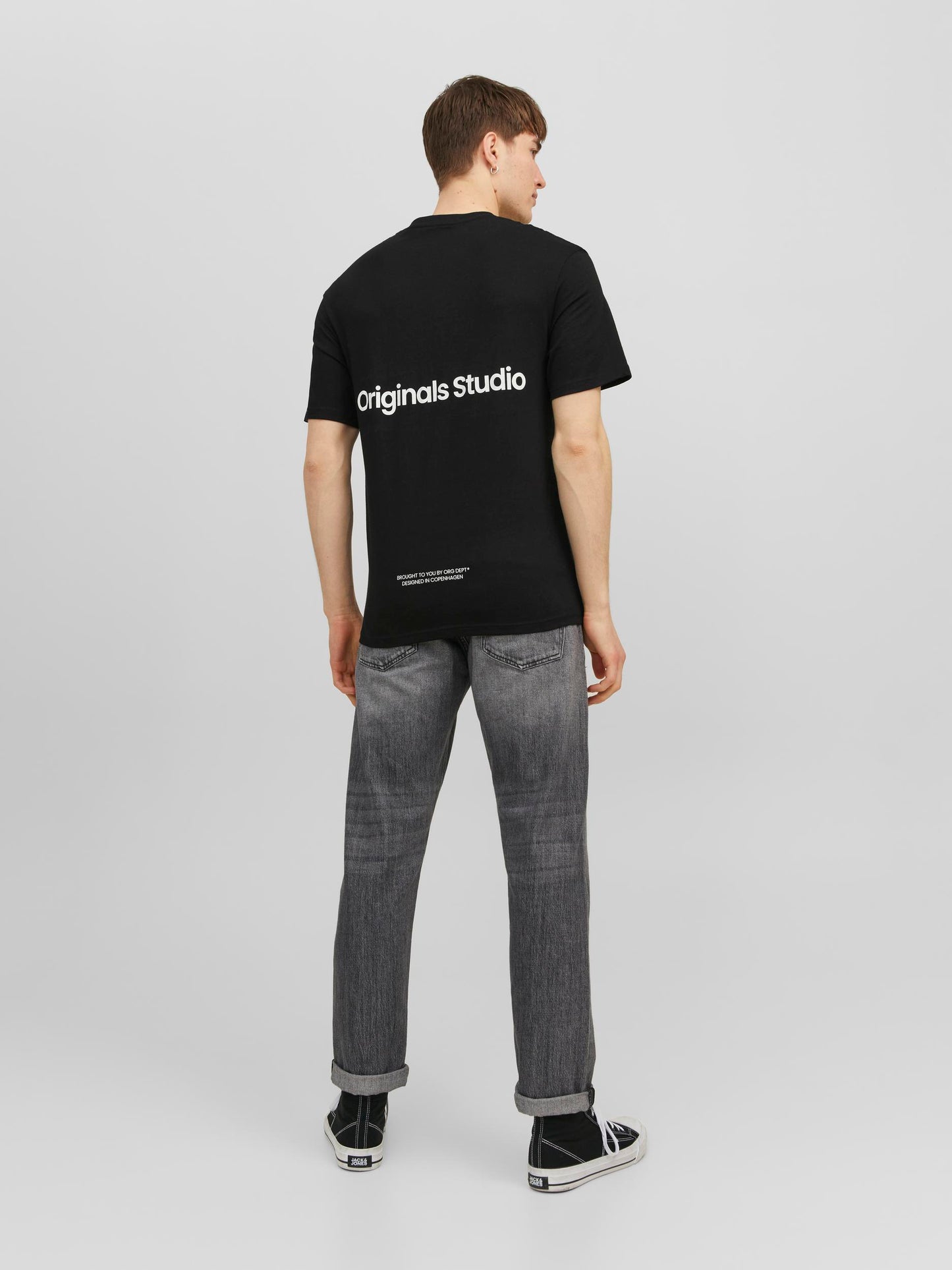 JORVESTERBRO BACK TEE SS CREW NECK - 12240122