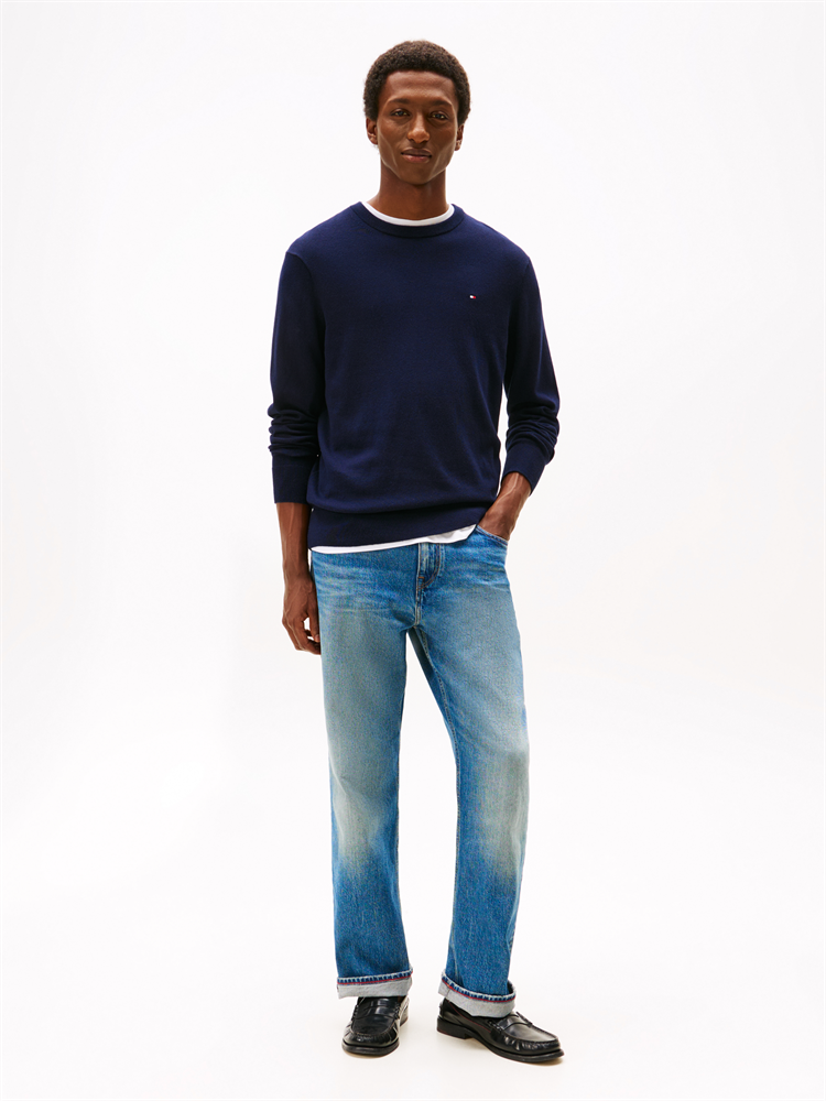 PIMA ORG CTN CASHMERE CREW NECK - MW0MW28046