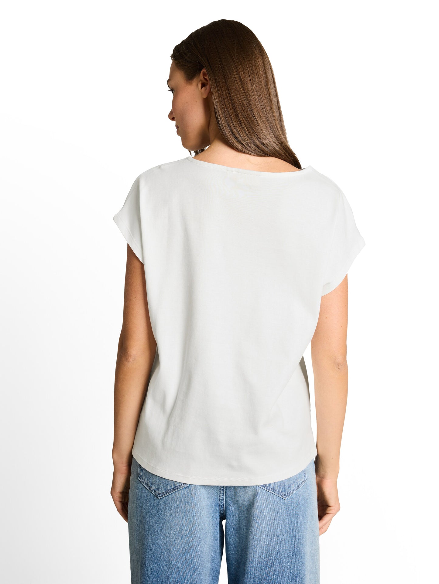 T-shirt modern knot crew neck - 1050851