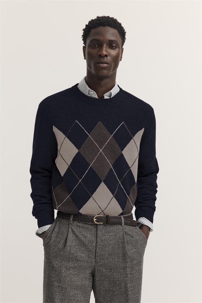 HERREN PULLOVER 1/1 ARM - 25560F 7400