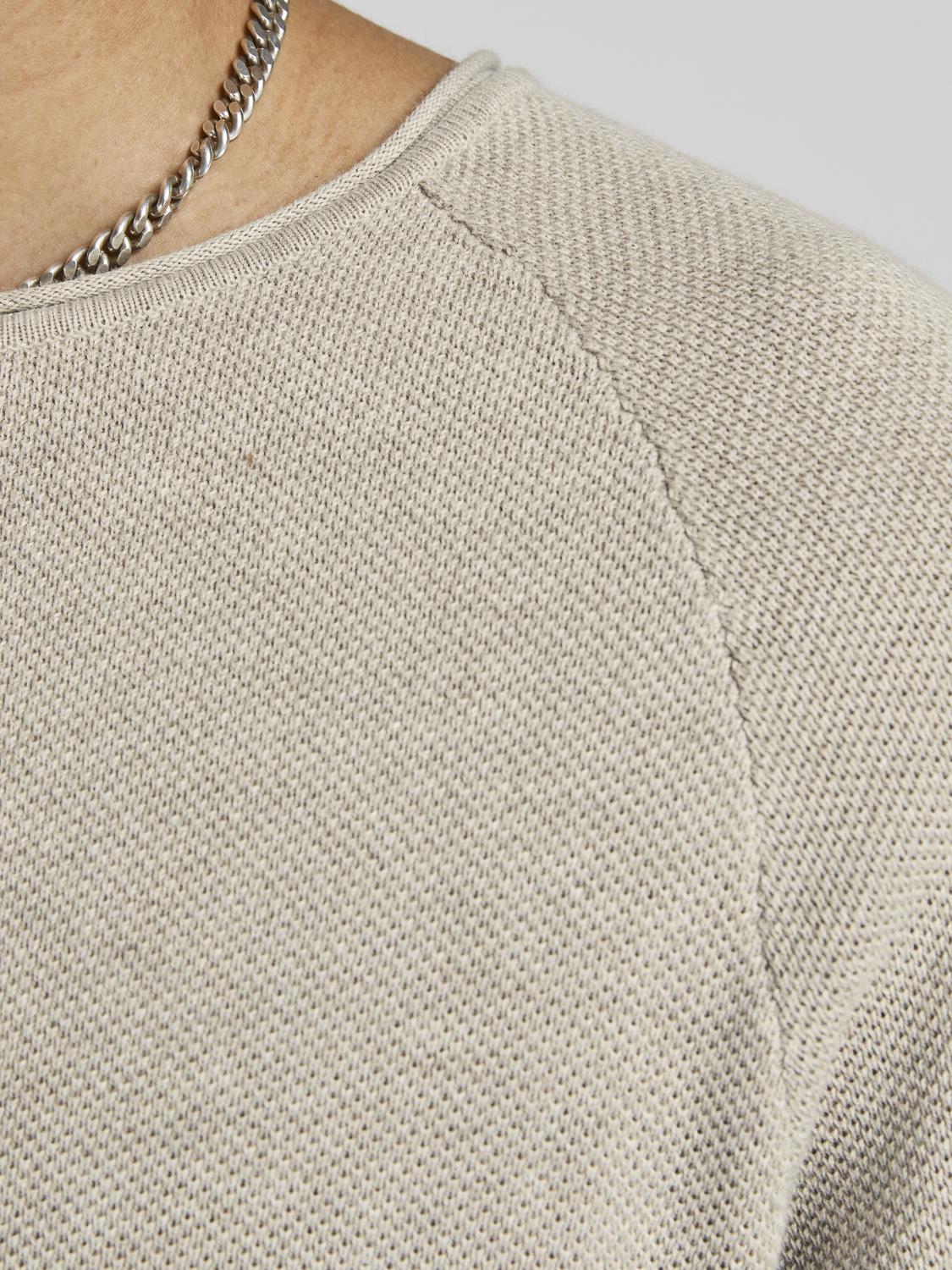 JJEHILL KNIT CREW NECK NOOS - 12157321