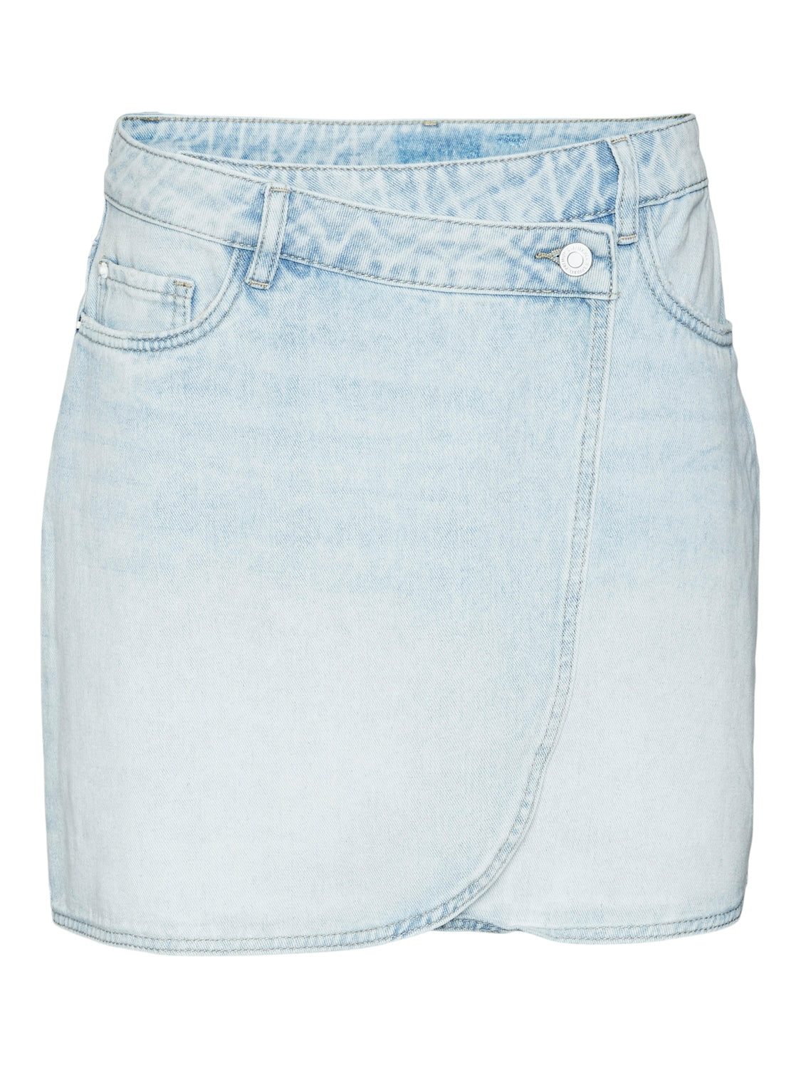 VMBETTY MR SHORT WRAP DENIM SKIRT G - 10307663