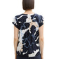blouse printed shortsleeve - 1045238