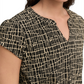 T-shirt henley alloverprinted - 1046458