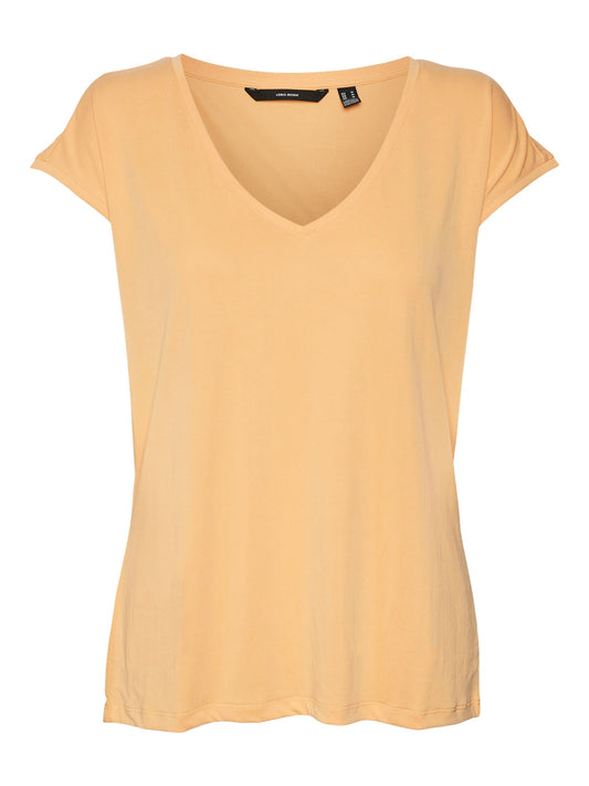 VMFILLI SS V-NECK TEE GA NOOS - 10247666