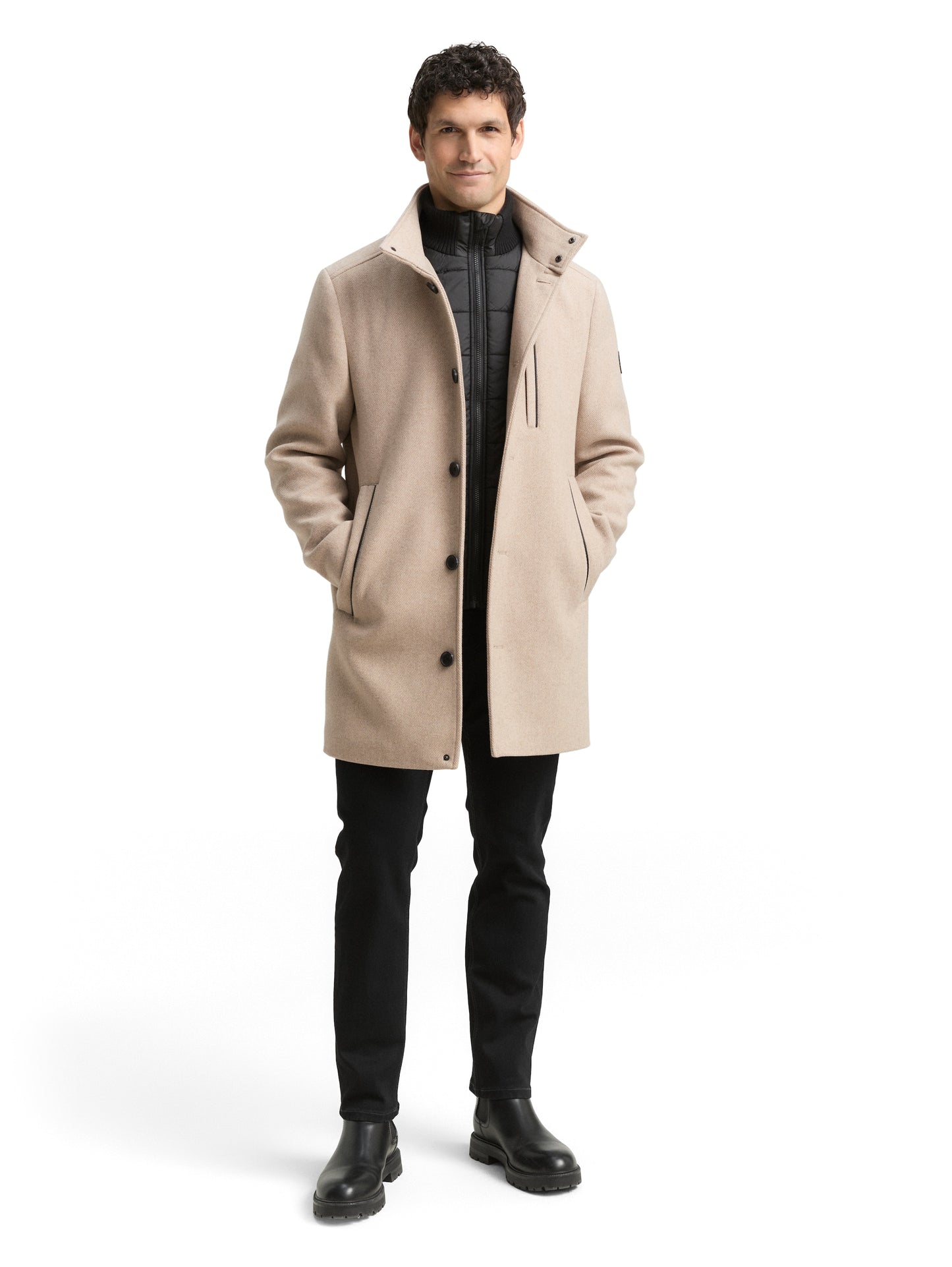 2 in 1 wool coat - 1048486