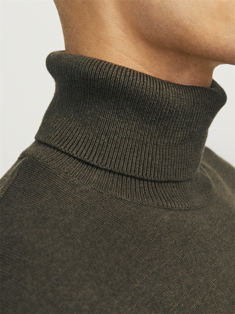 JJEEMIL KNIT ROLL NECK NOOS - 12157417
