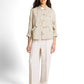 blazer jacket with linen - 1049779