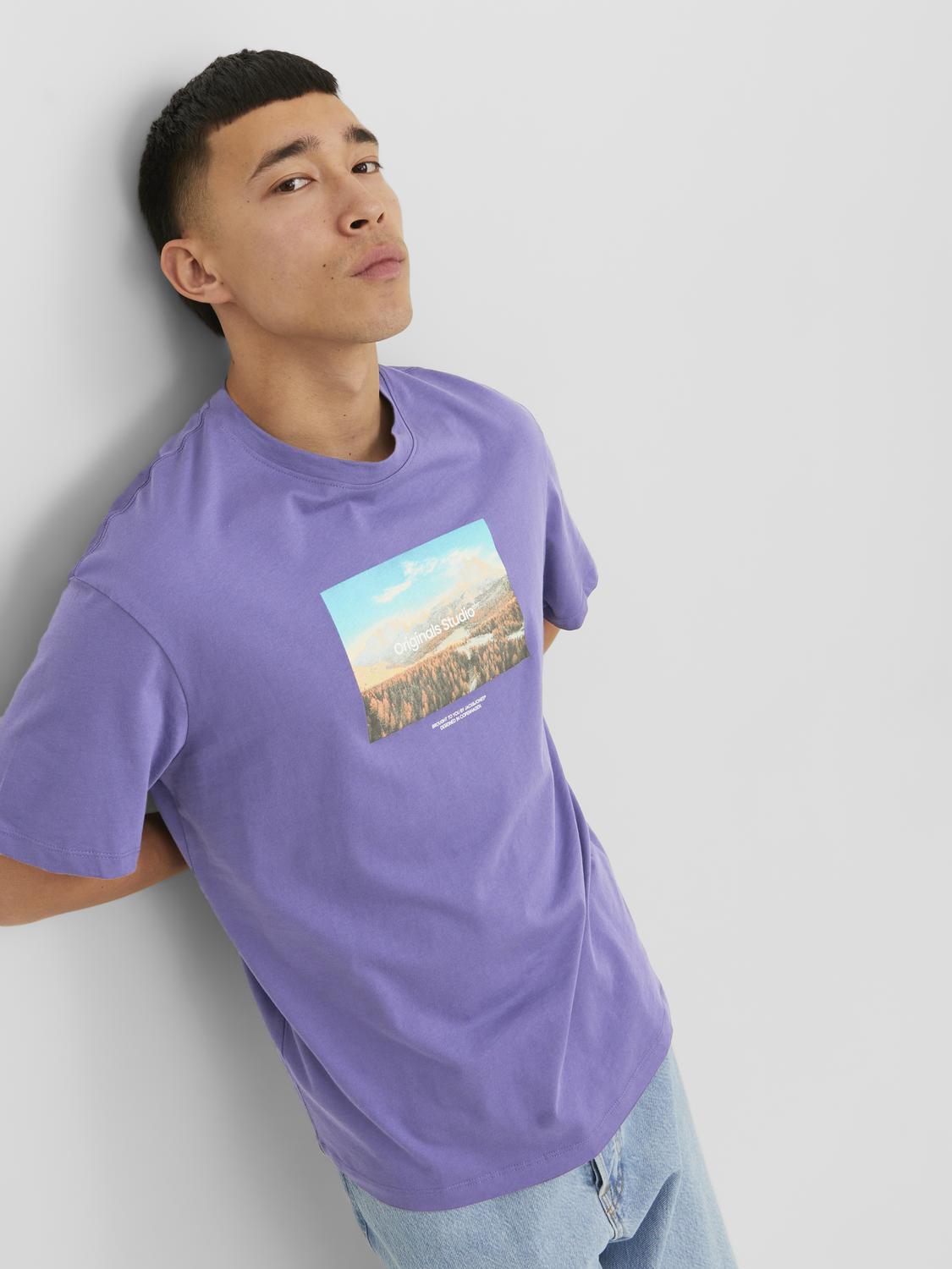 JORVESTERBRO PHOTO SS TEE CREW NECK - 12240123