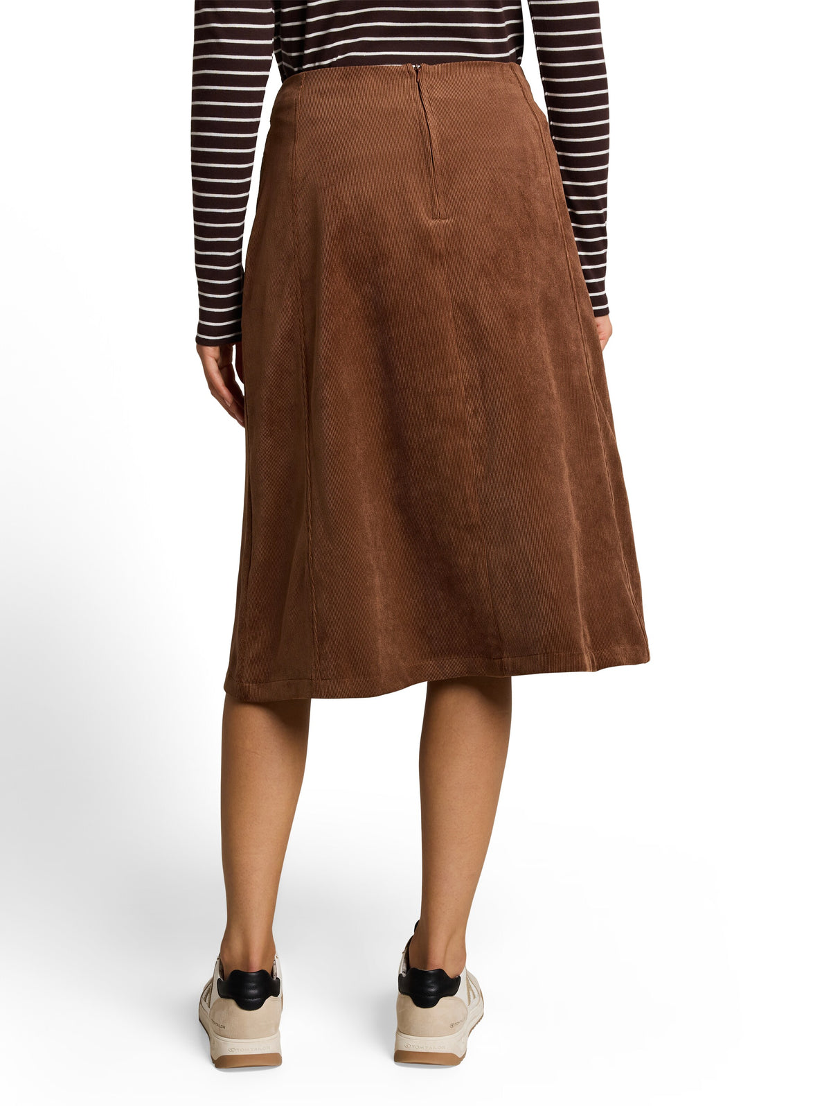 skirt corduroy A-shape - 1053064