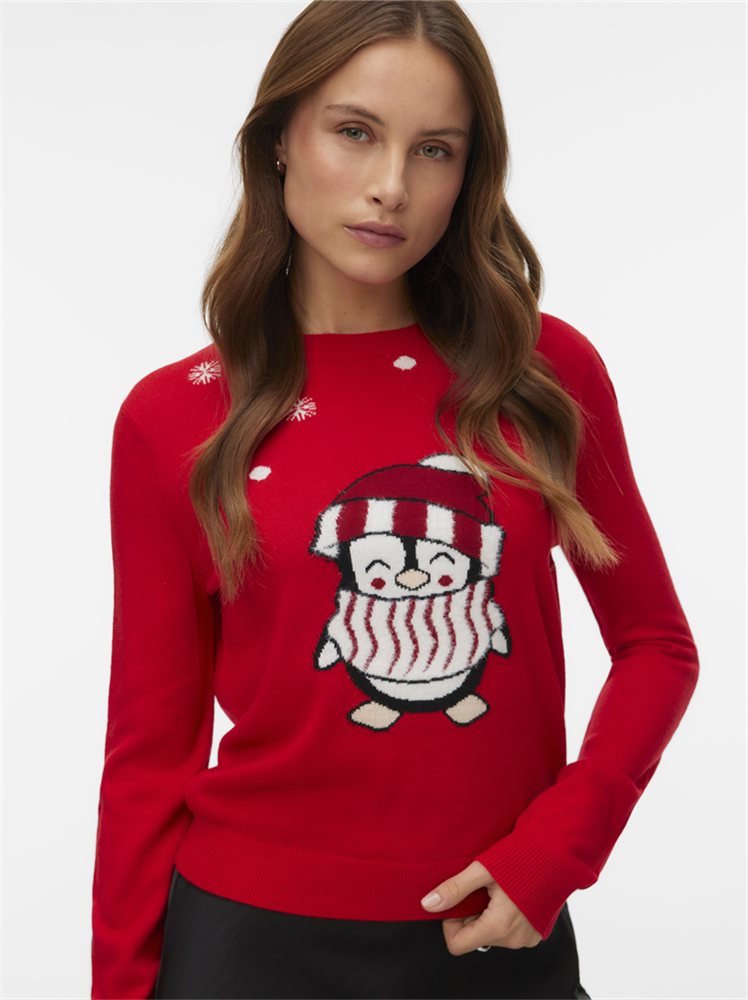 VMCUTE LS O-NECK PULLOVER XMAS BOX - 10333077
