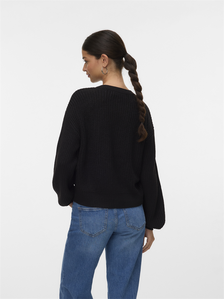 VMLEA LS O-NECK CARDIGAN NOOS - 10337797