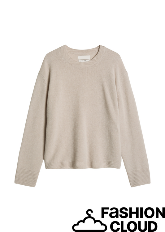 Pullovers, LSL, Round-Neck, Slits - 5000011925