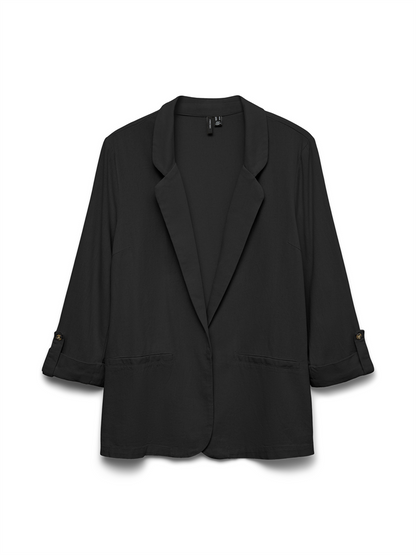 VMJESMILO 3/4 LOOSE BLAZER WVN NOOS - 10279700