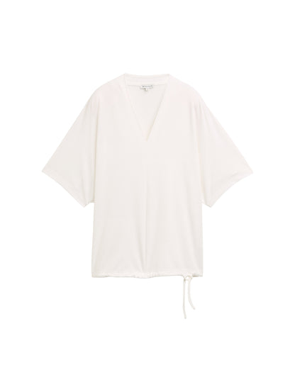 T-shirt cupro v-neck - 1045553