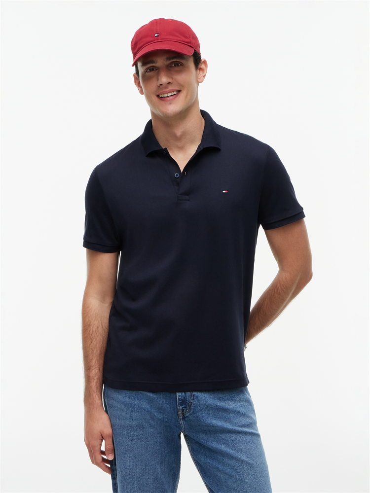 LIQUID COTTON ESSENTIAL REG POLO - MW0MW35585