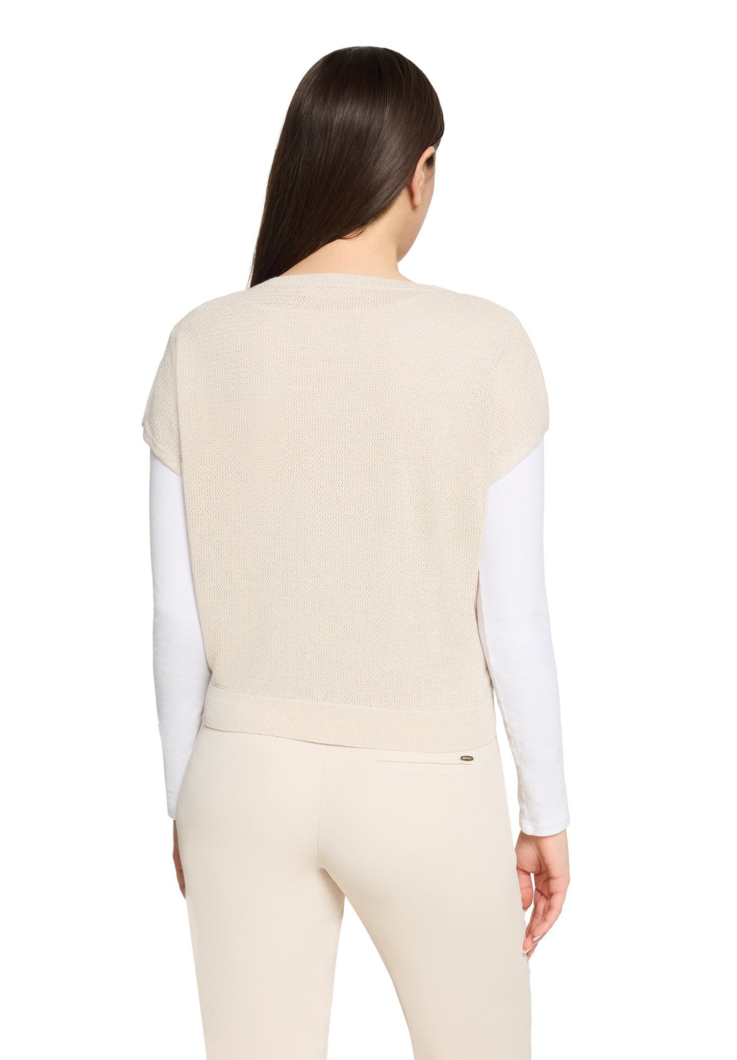 Strickpullover Kurz ohne Arm - 50113331