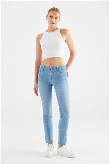 mid waist slim jeans - Juliet
