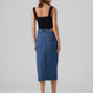 VMVERI HR CALF DENIM SKIRT GA NOOS - 10295731