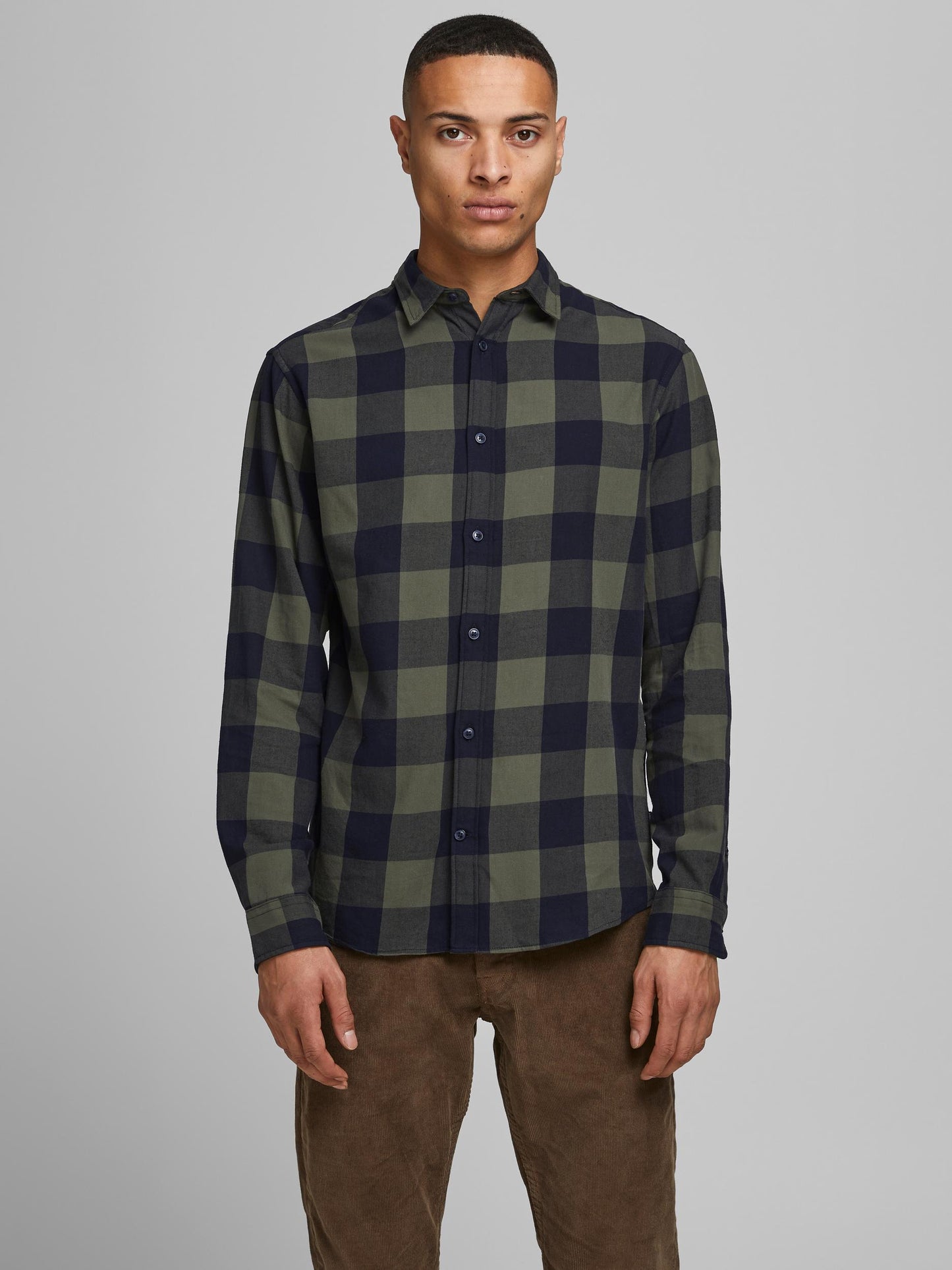 JJEGINGHAM TWILL SHIRT L/S NOOS - 12181602