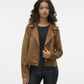VMJOSE SHORT FAUX SUEDE JACKET GA N - 10300938