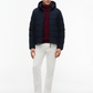 DETACHABLE HOODED BRANDED PUFFER - MW0MW45273