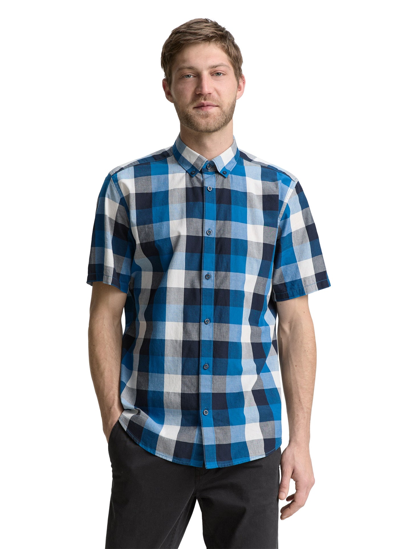 checked shirt - 1046101