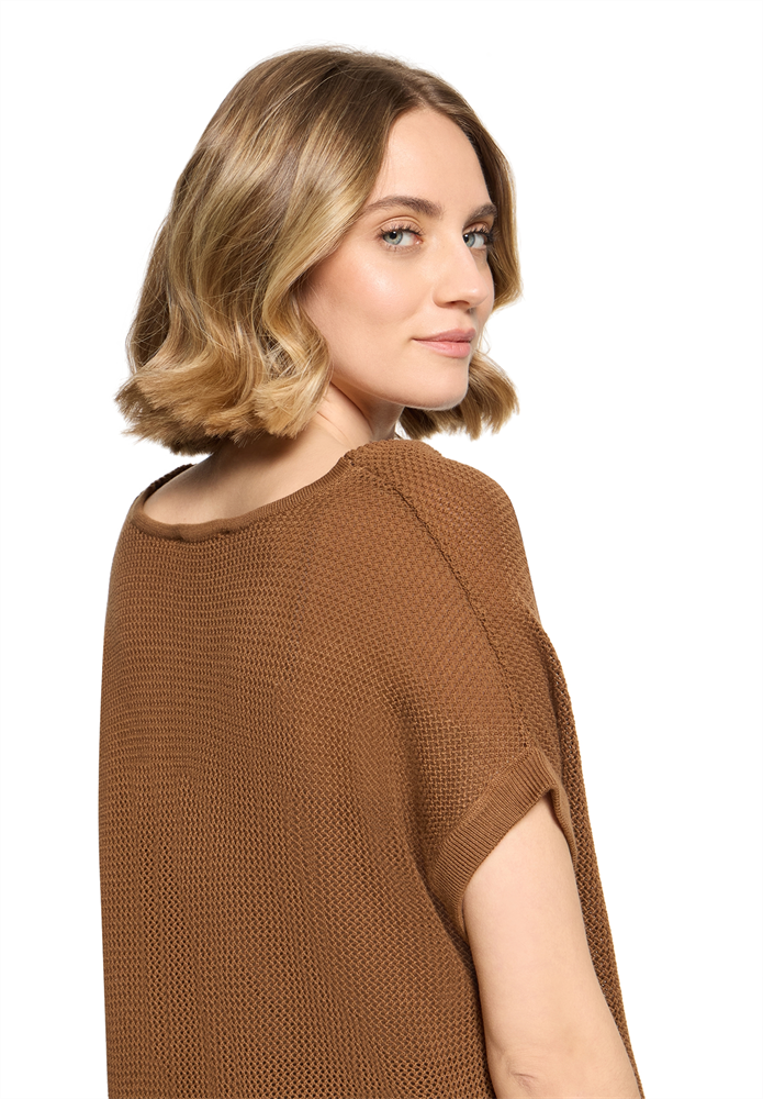Strickpullover Kurz ohne Arm - 54712006