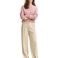 knit pullover with bubble stru - 1047681