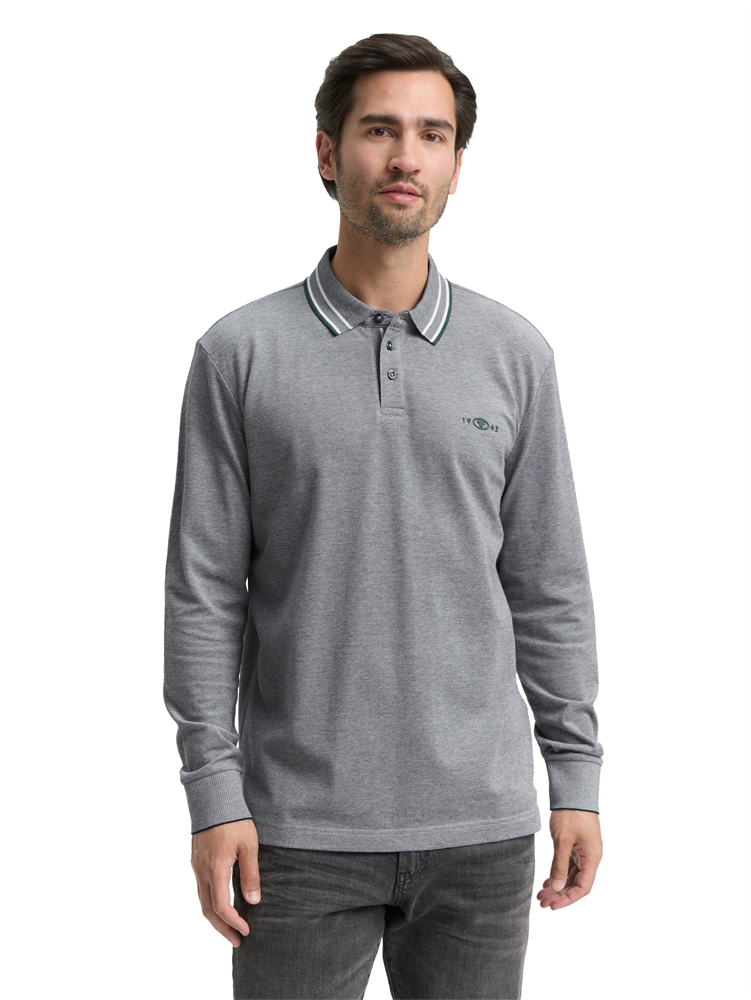 detailed polo shirt - 1047798
