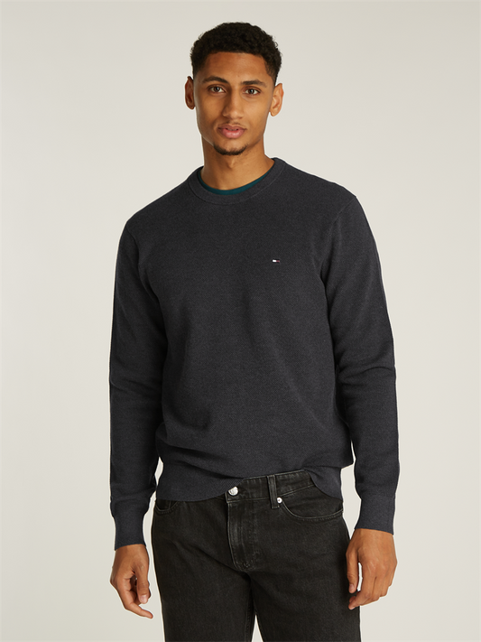 ESSENTIAL STRUCTURE CREW NECK - MW0MW36347