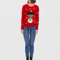 VMTINSEL LS O-NECK BLOUSE XMAS  REP - 10250538