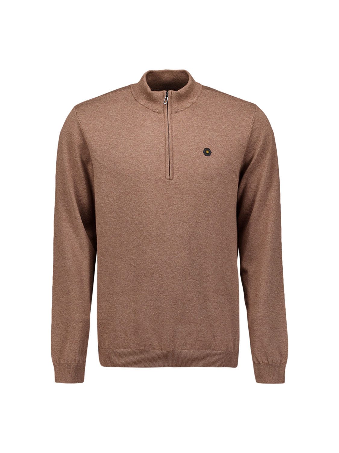 Pullover Half Zip Melange - 33210895SN